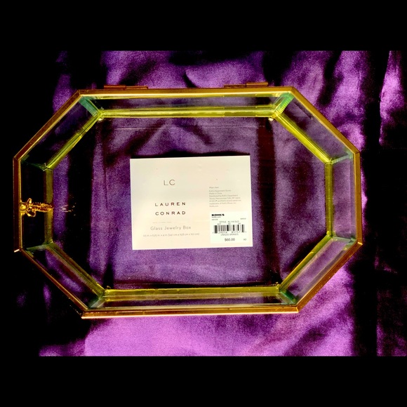 Lauren Conrad glass jewelry box - Picture 3 of 4